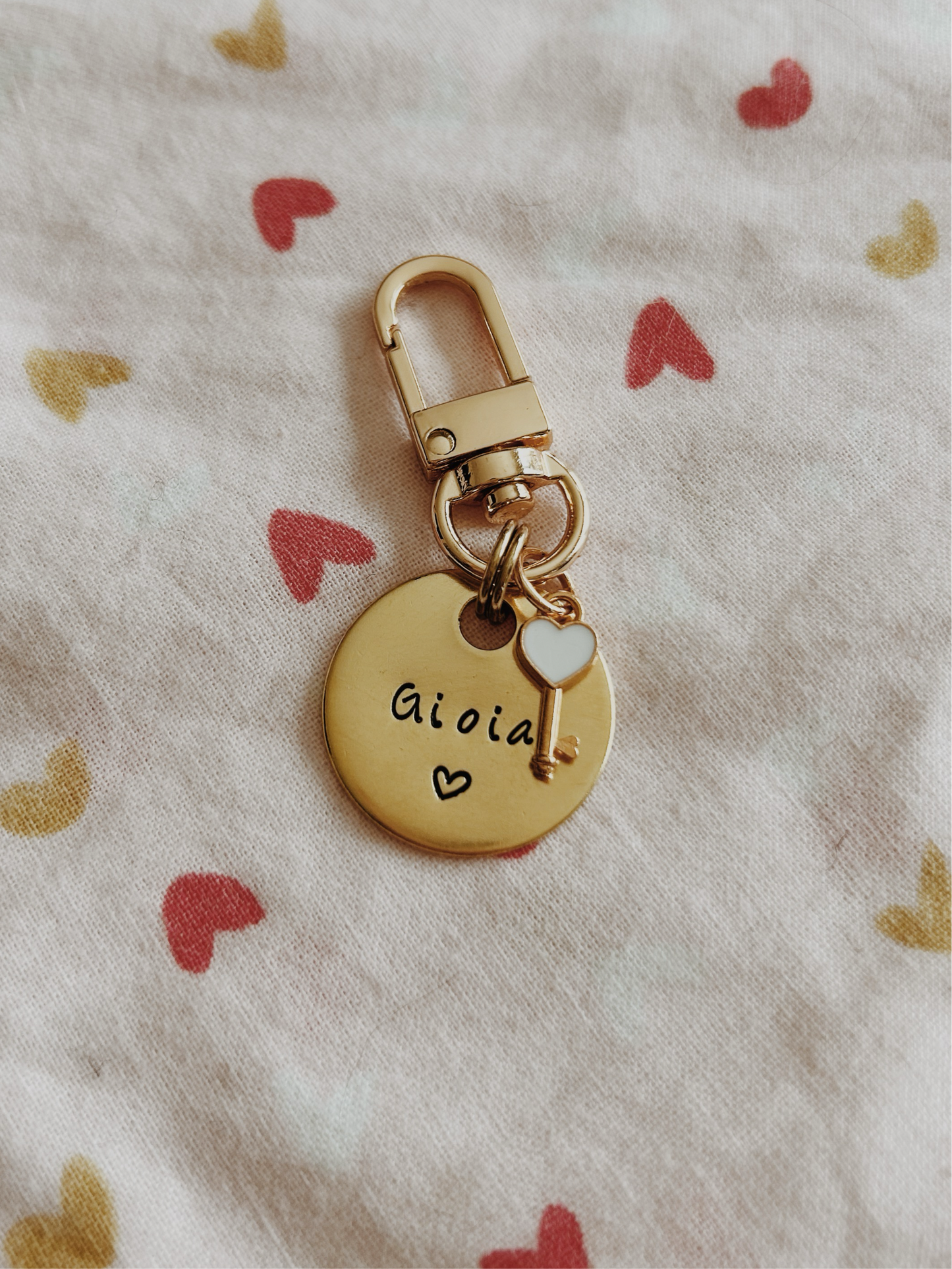 Key Heart Charm Add-On